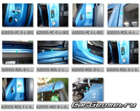 Daihatsu Thor (M910S M900S) 2016-2020 (RH Japanese market) Body dimensions