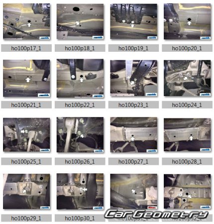 Honda Clarity Fuel Cell (ZC4) 2016-2021 (RH Japanese market) Body dimensions