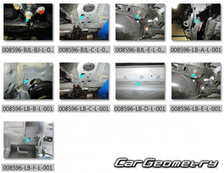 Honda Legend Hybrid (KC2) 2015-2021 (RH Japanese market) Body dimensions