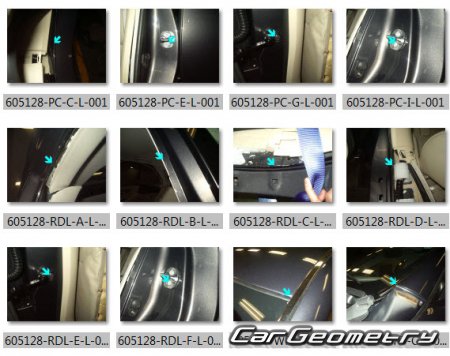 Mitsubishi Dignity & Proudia (Y51) 2012-2016 (RH Japanese market) Body dimensions