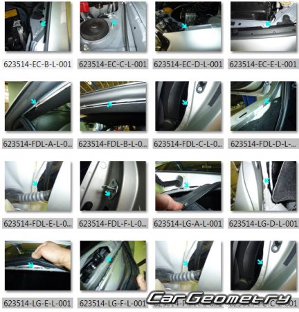 Subaru BRZ (ZC6) 2012-2020 (RH Japanese market) Body dimensions