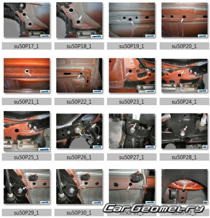 Subaru BRZ (ZC6) 2012-2020 (RH Japanese market) Body dimensions