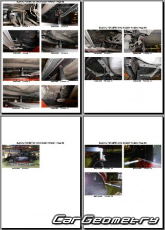 Subaru Forester (SJG SJ5) 2012-2018 (RH Japanese market) Body dimensions