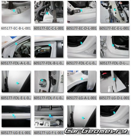 Nissan Sylphy (B17) 2012-2020 (RH Japanese market) Body dimensions