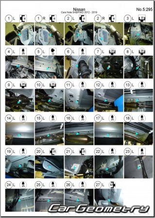 Nissan Note (E12) 2016-2020 (RH Japanese market) Body dimensions