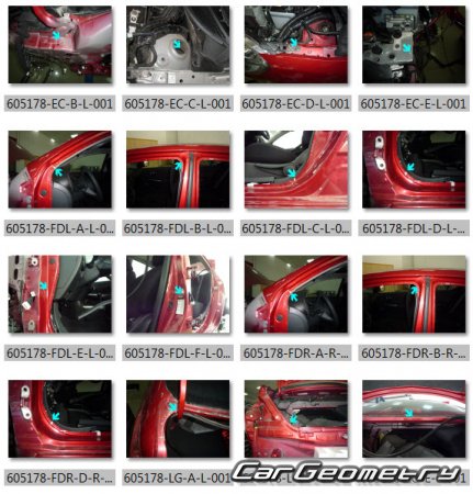 Nissan Latio (N17) 2012-2016 (RH Japanese market) Body dimensions