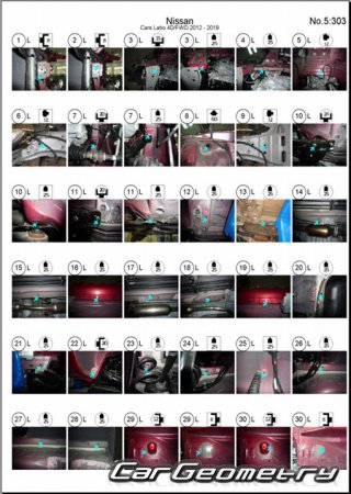 Nissan Latio (N17) 2012-2016 (RH Japanese market) Body dimensions