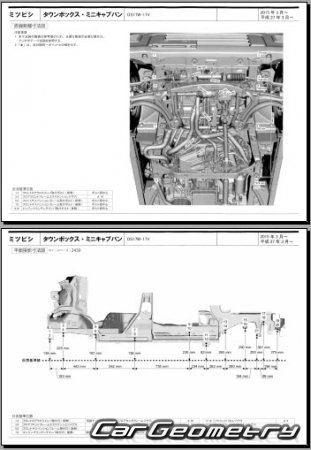 Mitsubishi Minicab & Town Box 2015-2021 (RH Japanese market) Body Repair Manual