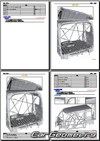 Mitsubishi Minicab & Town Box 2015-2021 (RH Japanese market) Body Repair Manual