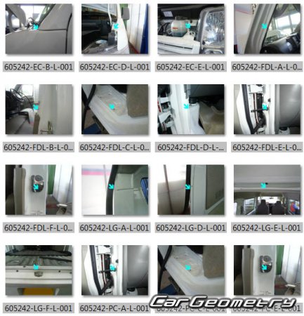 Mitsubishi Minicab & Town Box 2015-2021 (RH Japanese market) Body Repair Manual