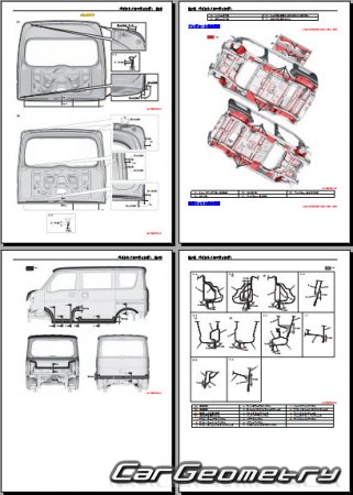 Mitsubishi Minicab & Town Box 2015-2021 (RH Japanese market) Body Repair Manual