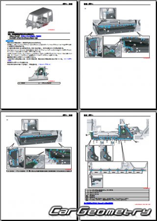 Mitsubishi Minicab & Town Box 2015-2021 (RH Japanese market) Body Repair Manual