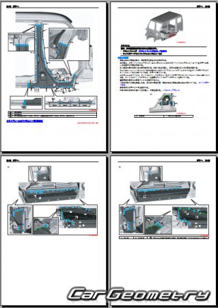 Mitsubishi Minicab & Town Box 2015-2021 (RH Japanese market) Body Repair Manual