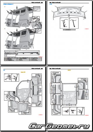 Mitsubishi Minicab & Town Box 2015-2021 (RH Japanese market) Body Repair Manual