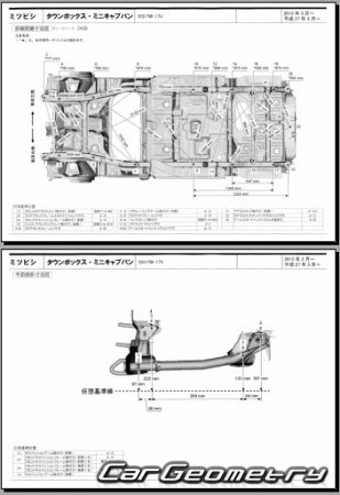 Mitsubishi Minicab & Town Box 2015-2021 (RH Japanese market) Body Repair Manual