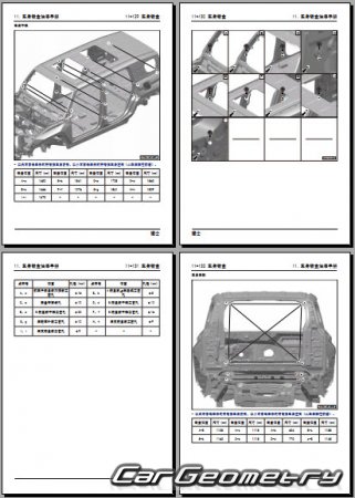   Dongfeng MHERO 1 (M-Hero 917)  2023 Body Repair Manual