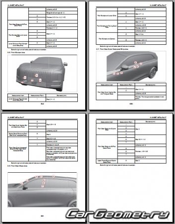   EXEED Exlantix ET  2025 Body Repair Manual