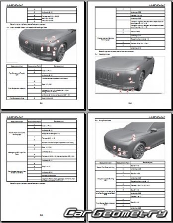   EXEED Exlantix ET  2025 Body Repair Manual