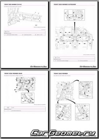   Infiniti QX55 (FJ55) 2021-2027 Body Repair Manual