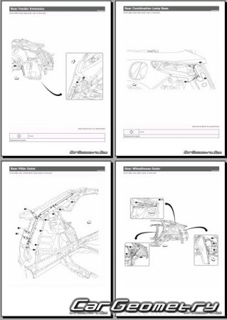   Infiniti QX55 (FJ55) 2021-2027 Body Repair Manual