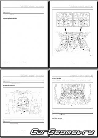   Infiniti QX60 (L51) 2021-2029 Body Repair Manual