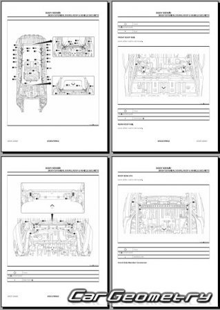   Infiniti QX60 (L51) 2021-2029 Body Repair Manual
