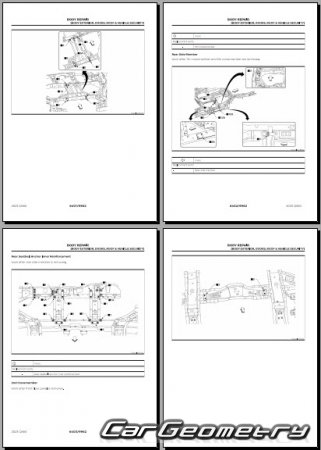   Infiniti QX60 (L51) 2021-2029 Body Repair Manual