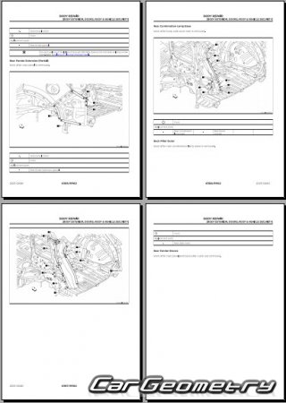   Infiniti QX60 (L51) 2021-2029 Body Repair Manual