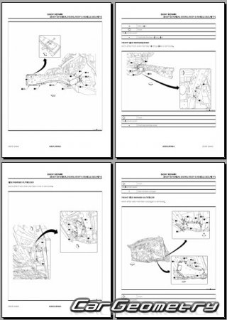   Infiniti QX60 (L51) 2021-2029 Body Repair Manual