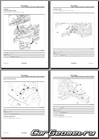   Infiniti QX60 (L51) 2021-2029 Body Repair Manual