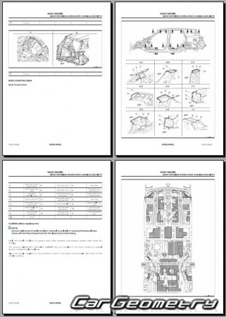   Infiniti QX60 (L51) 2021-2029 Body Repair Manual