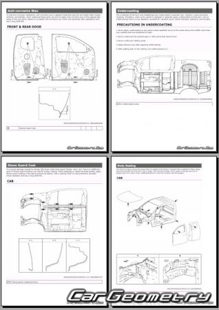 Nissan Navara (D23) 2015-2023 (KING CAB  DOUBLE CAB) Body Repair Manual