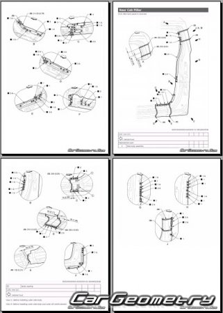 Nissan Navara (D23) 2015-2023 (KING CAB  DOUBLE CAB) Body Repair Manual
