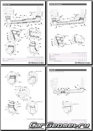 Nissan Navara (D23) 2015-2023 (KING CAB  DOUBLE CAB) Body Repair Manual