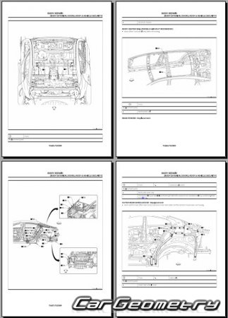   Nissan Altima (L34) 2018-2024 Body Repair Manual