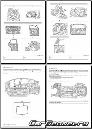   Nissan Murano (Z53)  2025 Body Repair Manual