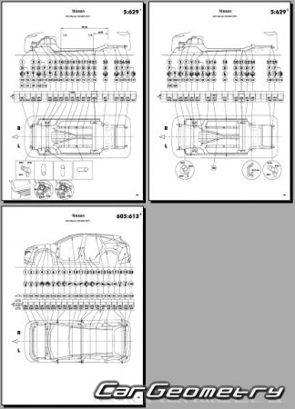   Nissan Murano (Z53)  2025 Body Repair Manual