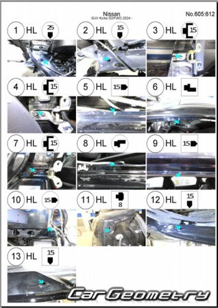   Nissan Kicks (P16) 2024-2028 Body Repair Manual