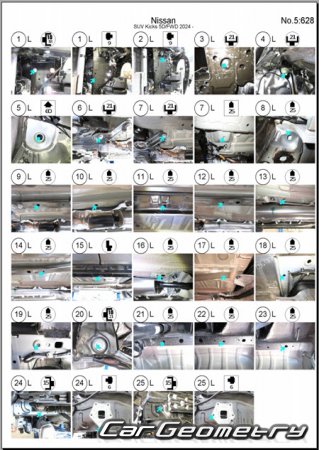   Nissan Kicks (P16) 2024-2028 Body Repair Manual