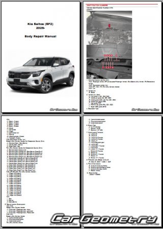   Kia Seltos (SP2)  2025 Body Repair Manual