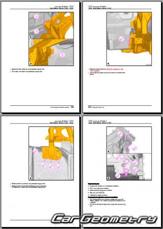 Audi E-Tron GT (F83) 2021-2027 Body Repair Manuals