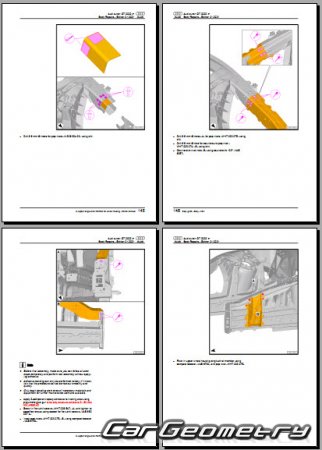 Audi E-Tron GT (F83) 2021-2027 Body Repair Manuals