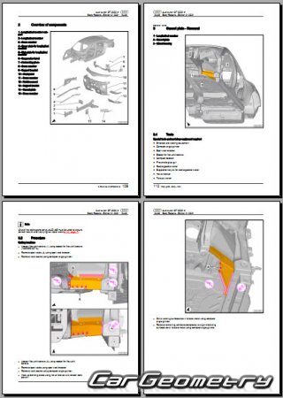 Audi E-Tron GT (F83) 2021-2027 Body Repair Manuals