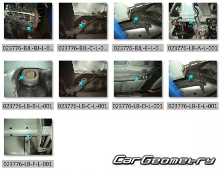   Subaru Exiga (YA4 YA5) 20082015 (RH Japanese market) Body dimensions
