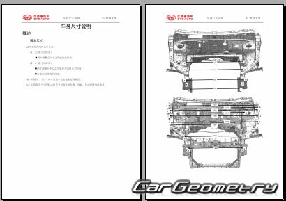 BYD E3 2019–2021 Body dimensions BYD E3 2019–2021 Body dimensions
