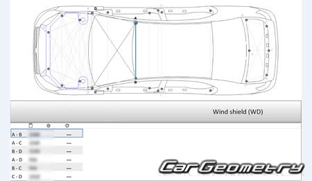 BYD G3 G3R 2009-2014 Body dimensions
