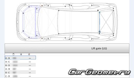 BYD Tang 20142018 Body dimensions
