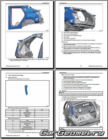   Chery Omoda C5 (T19C)  2024 Body Repair Manuals
