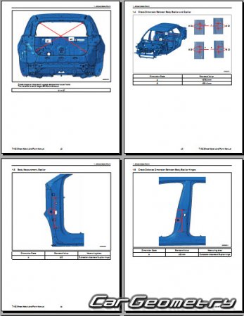   Chery Omoda C5 (T19C)  2024 Body Repair Manuals