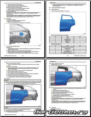   Chery Omoda C5 (T19C)  2024 Body Repair Manuals